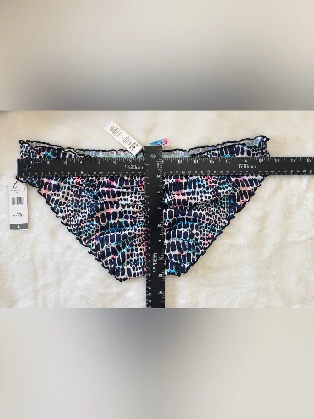 NWT 2 Piece Set Sundazed Nixie Bandeau Top 36C & Mermaid Bikini Bottoms L